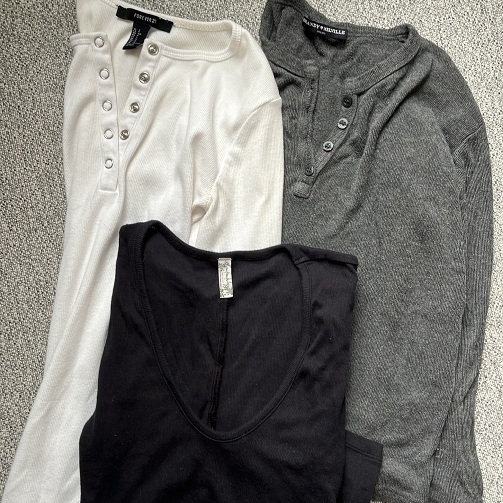 3 Long Sleeve Basics